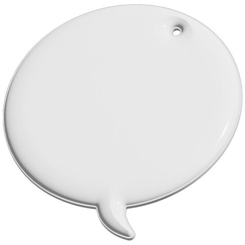 RFX™ H-09 Reflektierender Callout-TPU-Anhänger, weiss bedrucken, Art.-Nr. 1PR08901 RFX™ H-09 Reflektierender Callout-TPU-Anhänger, weiss bedrucken, Art.-Nr. 1PR08901