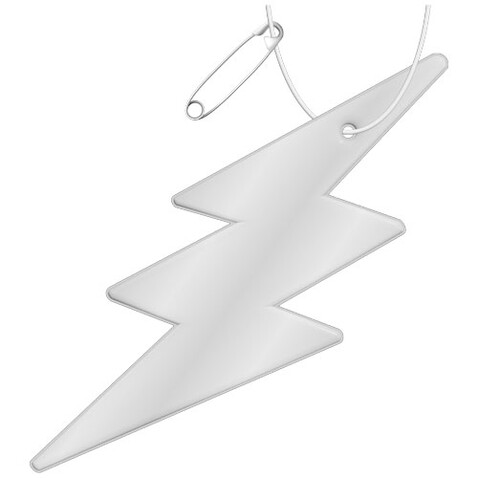 RFX™ H-10 Reflektierender TPU-Anhänger Blitz, weiss bedrucken, Art.-Nr. 1PR09701 RFX™ H-10 Reflektierender TPU-Anhänger Blitz, weiss bedrucken, Art.-Nr. 1PR09701