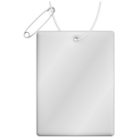 RFX™ H-12 rechteckiger reflektierender TPU-Anhänger groß, weiss bedrucken, Art.-Nr. 1PR10901 RFX™ H-12 rechteckiger reflektierender TPU-Anhänger groß, weiss bedrucken, Art.-Nr. 1PR10901