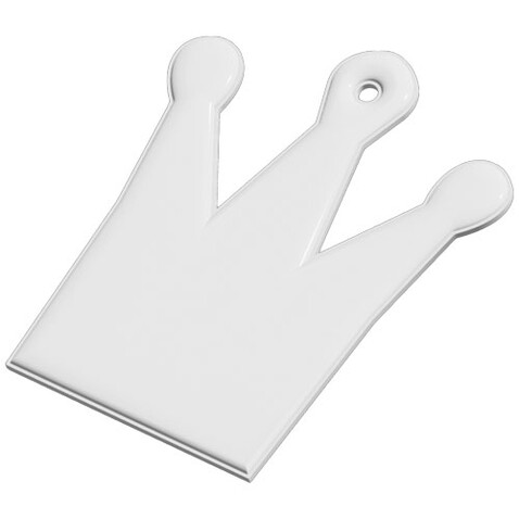 RFX™ H-12 reflektierender TPU-Anhänger Krone, weiss bedrucken, Art.-Nr. 1PR11701 RFX™ H-12 reflektierender TPU-Anhänger Krone, weiss bedrucken, Art.-Nr. 1PR11701