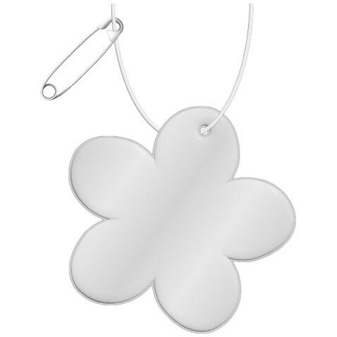 RFX™ H-13 reflektierender TPU-Anhänger Blume, weiss bedrucken, Art.-Nr. 1PR11901 RFX™ H-13 reflektierender TPU-Anhänger Blume, weiss bedrucken, Art.-Nr. 1PR11901