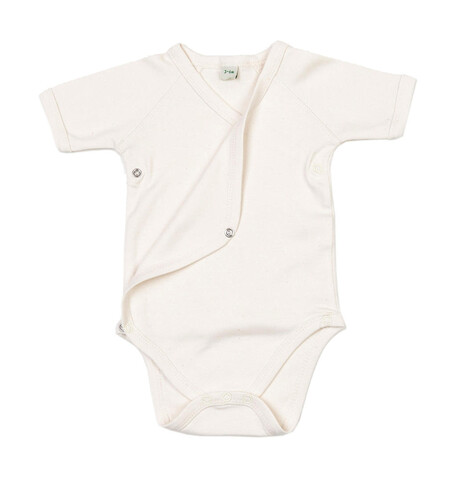 BabyBugz Baby Kimono Bodysuit, White, 0-3 bedrucken, Art.-Nr. 023470001 BabyBugz Baby Kimono Bodysuit, White, 0-3 bedrucken, Art.-Nr. 023470001