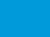 Fruit of the Loom Girls` Iconic 150 T, Azure Blue, 104 (3-4) bedrucken, Art.-Nr. 114013103