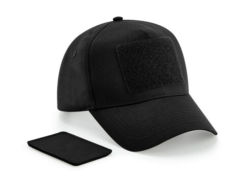 Beechfield Removable Patch 5 Panel Cap, Black, One Size bedrucken, Art.-Nr. 121691010 Beechfield Removable Patch 5 Panel Cap, Black, One Size bedrucken, Art.-Nr. 121691010