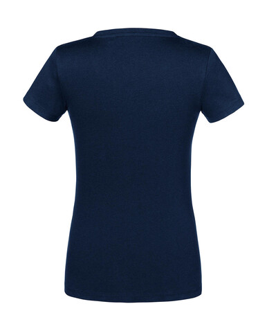Russell Europe Ladies` Pure Organic V-Neck Tee, White, XS bedrucken, Art.-Nr. 124000002 Russell Europe Ladies` Pure Organic V-Neck Tee, White, XS bedrucken, Art.-Nr. 124000002