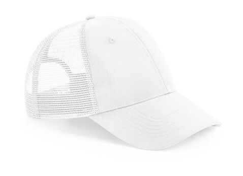 Beechfield Recycled Urbanwear 6 Panel Snapback Trucker, White, One Size bedrucken, Art.-Nr. 124690000 Beechfield Recycled Urbanwear 6 Panel Snapback Trucker, White, One Size bedrucken, Art.-Nr. 124690000