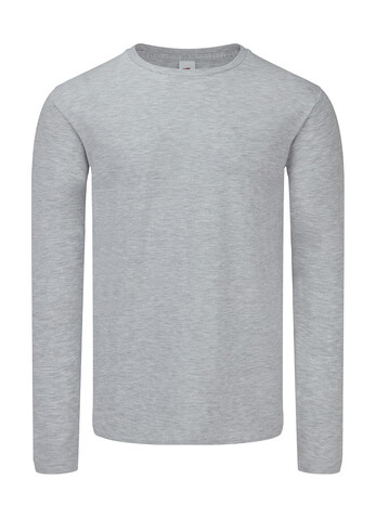 Fruit of the Loom Iconic 150 Classic Long Sleeve T, White, 5XL bedrucken, Art.-Nr. 147010009