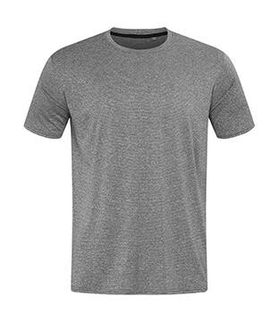 Stedman Recycled Sports-T Move Men, Grey Heather, S bedrucken, Art.-Nr. 174051233