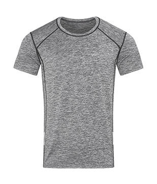 Stedman Recycled Sports-T Reflect Men, Grey Heather, S bedrucken, Art.-Nr. 176051233