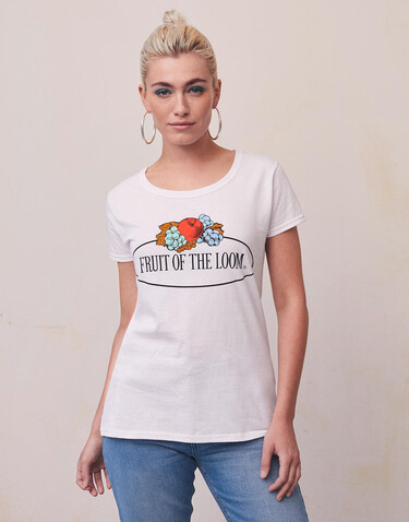 Fruit of the Loom Ladies Vintage T Large Logo Print, Black, XL bedrucken, Art.-Nr. 178011016 Fruit of the Loom Ladies Vintage T Large Logo Print, Black, XL bedrucken, Art.-Nr. 178011016