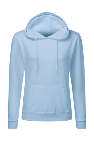 SG Hooded Sweatshirt Women, Sky, L bedrucken, Art.-Nr. 249523205