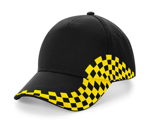 Beechfield Grand Prix Cap, Black, One Size bedrucken, Art.-Nr. 316691010 Beechfield Grand Prix Cap, Black, One Size bedrucken, Art.-Nr. 316691010