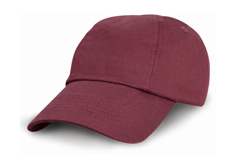 Result Caps Junior Low Profil Cotton Cap, White, One Size bedrucken, Art.-Nr. 318340000