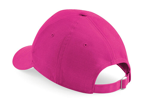 Beechfield Athleisure 6 Panel Cap, White/Bright Royal, One Size bedrucken, Art.-Nr. 371690550