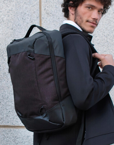 Shugon Luxembourg Vital Laptop Backpack, Black Melange, One Size bedrucken, Art.-Nr. 914381060 Shugon Luxembourg Vital Laptop Backpack, Black Melange, One Size bedrucken, Art.-Nr. 914381060
