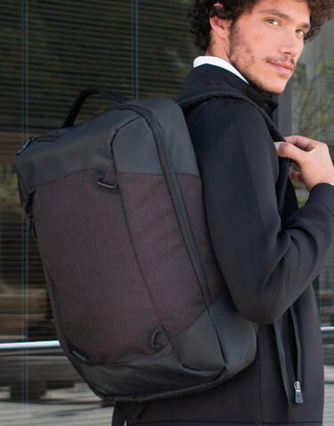 Shugon Luxembourg Vital Laptop Backpack, Black Melange, One Size bedrucken, Art.-Nr. 914381060 Shugon Luxembourg Vital Laptop Backpack, Black Melange, One Size bedrucken, Art.-Nr. 914381060
