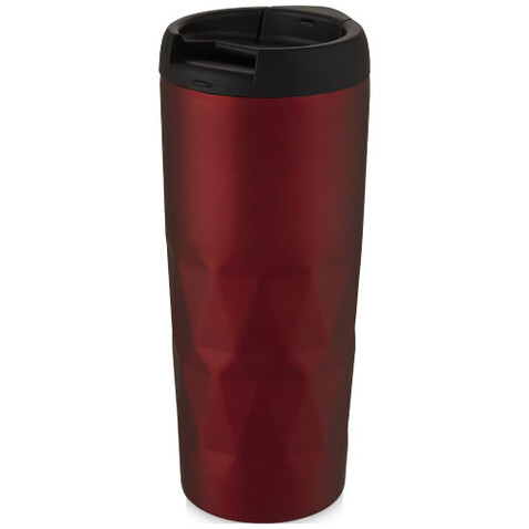 Prism 450 ml Kupfer-Vakuum Isolierbecher, rot bedrucken, Art.-Nr. 10069221 Prism 450 ml Kupfer-Vakuum Isolierbecher, rot bedrucken, Art.-Nr. 10069221