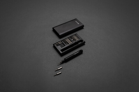 Gear X 31-in-1 Präzisions-Schraubendreher-Satz schwarz bedrucken, Art.-Nr. P221.531 Gear X 31-in-1 Präzisions-Schraubendreher-Satz schwarz bedrucken, Art.-Nr. P221.531