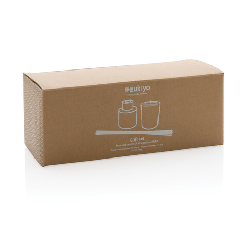 Ukiyo Geschenkset weiß bedrucken, Art.-Nr. P262.973 Ukiyo Geschenkset weiß bedrucken, Art.-Nr. P262.973