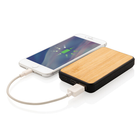 5.000mAh Powerbank aus RCS recyceltem Kunststoff braun bedrucken, Art.-Nr. P322.379 5.000mAh Powerbank aus RCS recyceltem Kunststoff braun bedrucken, Art.-Nr. P322.379