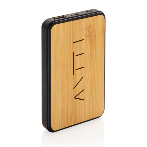 5.000mAh Powerbank aus RCS recyceltem Kunststoff braun bedrucken, Art.-Nr. P322.379 5.000mAh Powerbank aus RCS recyceltem Kunststoff braun bedrucken, Art.-Nr. P322.379