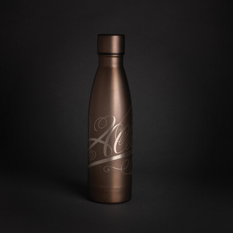 RCS recycelte Stainless Steel Solid Vakuum-Flasche braun bedrucken, Art.-Nr. P433.279 RCS recycelte Stainless Steel Solid Vakuum-Flasche braun bedrucken, Art.-Nr. P433.279