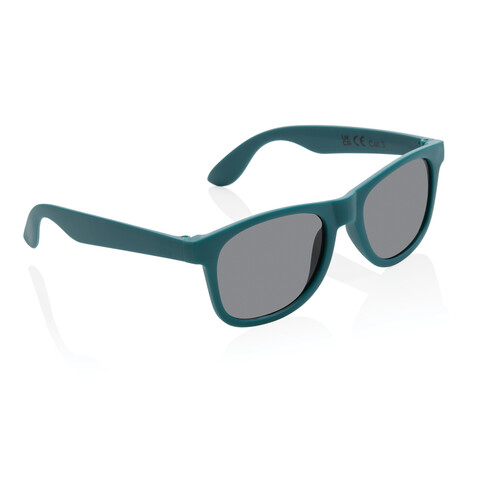 Sonnenbrille aus RCS recyceltem PP-Kunststoff turkis bedrucken, Art.-Nr. P453.897 Sonnenbrille aus RCS recyceltem PP-Kunststoff turkis bedrucken, Art.-Nr. P453.897