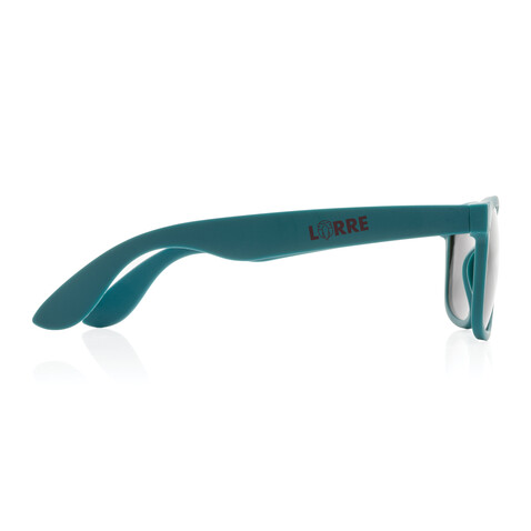 Sonnenbrille aus RCS recyceltem PP-Kunststoff turkis bedrucken, Art.-Nr. P453.897 Sonnenbrille aus RCS recyceltem PP-Kunststoff turkis bedrucken, Art.-Nr. P453.897