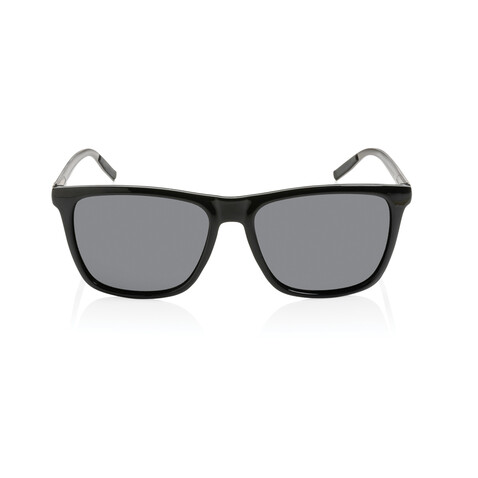 Swiss Peak polarisierte Sonnenbrille aus RCS Kunststoff schwarz bedrucken, Art.-Nr. P453.981 Swiss Peak polarisierte Sonnenbrille aus RCS Kunststoff schwarz bedrucken, Art.-Nr. P453.981