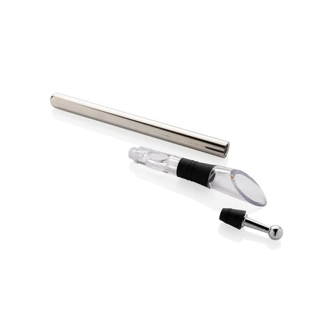 Vino Weinkühler-Stab silber bedrucken, Art.-Nr. P911.062