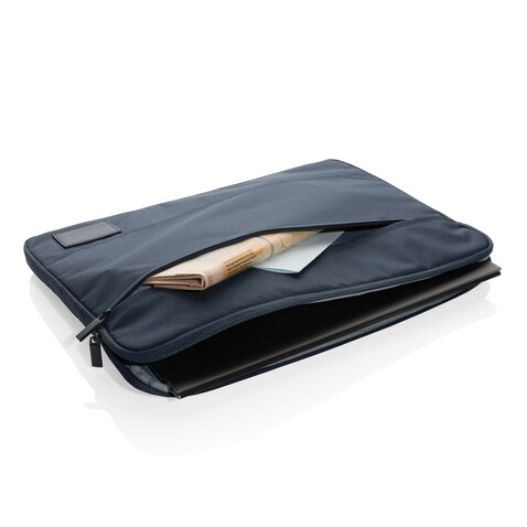 Impact AWARE™ 15.6" Laptop-Sleeve navy blau bedrucken, Art.-Nr. P788.115