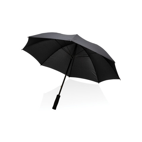 23" Impact AWARE™ RPET 190T Stormproof-Schirm schwarz bedrucken, Art.-Nr. P850.621