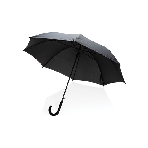 23" Impact AWARE™ RPET 190T Automatic-Open Schirm schwarz bedrucken, Art.-Nr. P850.641