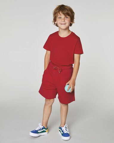 Mini Bolter - Die Kinder-Joggingshorts - Red - 9-11/134-146cm bedrucken, Art.-Nr. STBK102C00409