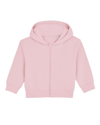 Baby Connector - Der Baby-Zip-Hoodie - Cotton Pink - 24-36 m/92-98cm bedrucken, Art.-Nr. STSB105C005B5