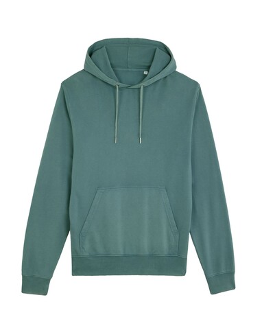 Archer Vintage - Der Garment-Dyed Unisex-Hoodie aus French Terry - G. Dyed Hydro - M bedrucken, Art.-Nr. STSU040C1021M
