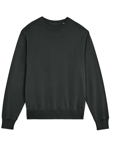 Matcher Vintage - Das Garment-Dyed Rundhals-Unisex-Sweatshirt aus French Terry - G. Dyed Black Rock - 3XL bedrucken, Art.-Nr. STSU085C1403X