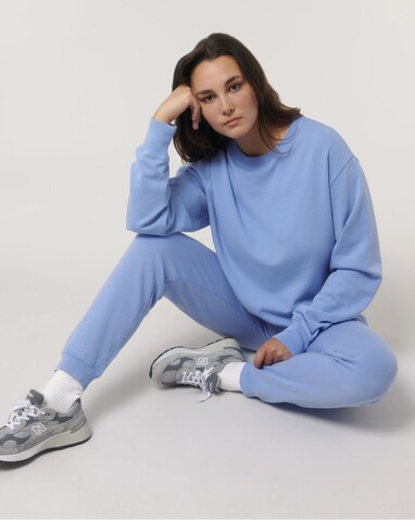 Matcher Vintage - Das Garment-Dyed Rundhals-Unisex-Sweatshirt aus French Terry - G. Dyed Swimmer Blue - M bedrucken, Art.-Nr. STSU085C1031M Matcher Vintage - Das Garment-Dyed Rundhals-Unisex-Sweatshirt aus French Terry - G. Dyed Swimmer Blue - M bedrucken, Art.-Nr. STSU085C1031M