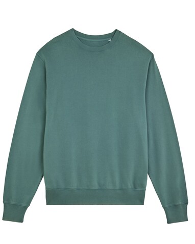 Matcher Vintage - Das Garment-Dyed Rundhals-Unisex-Sweatshirt aus French Terry - G. Dyed Hydro - XXL bedrucken, Art.-Nr. STSU085C1022X