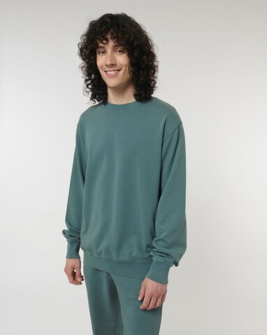 Matcher Vintage - Das Garment-Dyed Rundhals-Unisex-Sweatshirt aus French Terry - G. Dyed Hydro - L bedrucken, Art.-Nr. STSU085C1021L Matcher Vintage - Das Garment-Dyed Rundhals-Unisex-Sweatshirt aus French Terry - G. Dyed Hydro - L bedrucken, Art.-Nr. STSU085C1021L