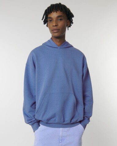 Cooper Dry - Der Boxy Unisex-Hoodie mit trockenem Griff - Bright Blue - M bedrucken, Art.-Nr. STSU797C0531M