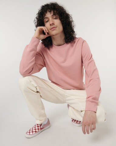 Matcher - Das Rundhals-Unisex-Sweatshirt aus French Terry - Canyon Pink - 3XL bedrucken, Art.-Nr. STSU799C0383X