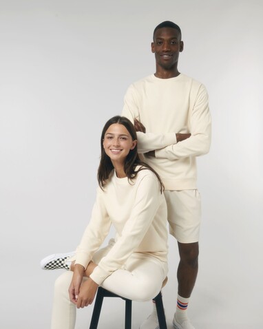 Matcher - Das Rundhals-Unisex-Sweatshirt aus French Terry - Natural Raw - XL bedrucken, Art.-Nr. STSU799C0541X Matcher - Das Rundhals-Unisex-Sweatshirt aus French Terry - Natural Raw - XL bedrucken, Art.-Nr. STSU799C0541X