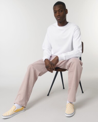 Matcher - Das Rundhals-Unisex-Sweatshirt aus French Terry - White - 3XL bedrucken, Art.-Nr. STSU799C0013X