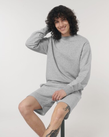 Matcher - Das Rundhals-Unisex-Sweatshirt aus French Terry - Heather Grey - XXS bedrucken, Art.-Nr. STSU799C2502S Matcher - Das Rundhals-Unisex-Sweatshirt aus French Terry - Heather Grey - XXS bedrucken, Art.-Nr. STSU799C2502S
