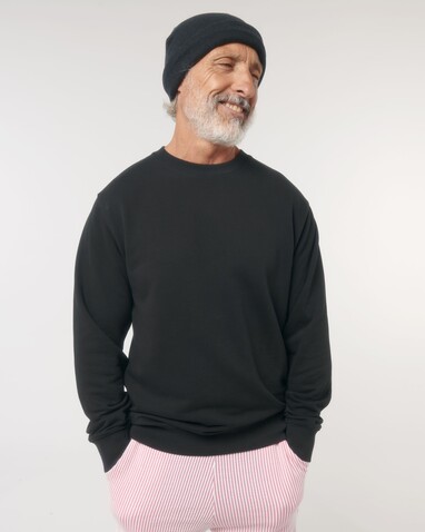 Matcher - Das Rundhals-Unisex-Sweatshirt aus French Terry - Black - XL bedrucken, Art.-Nr. STSU799C0021X