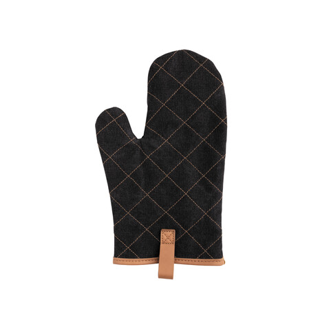 Deluxe Canvas Ofenhandschuh schwarz bedrucken, Art.-Nr. P262.831 Deluxe Canvas Ofenhandschuh schwarz bedrucken, Art.-Nr. P262.831
