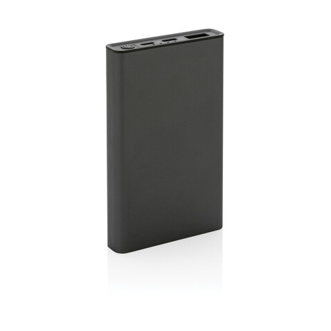 Terra 5.000 mAhPowerbank aus RCS recyceltem Aluminium grau bedrucken, Art.-Nr. P322.682 Terra 5.000 mAhPowerbank aus RCS recyceltem Aluminium grau bedrucken, Art.-Nr. P322.682