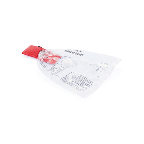 CPR Maske für den Schlüsselbund rot bedrucken, Art.-Nr. P265.244 CPR Maske für den Schlüsselbund rot bedrucken, Art.-Nr. P265.244