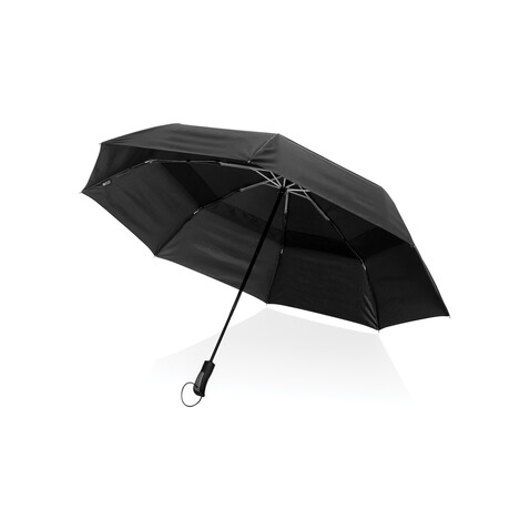 Swiss Peak AWARE™ Tornado 27" Taschen-StormProof-Schirm schwarz bedrucken, Art.-Nr. P850.331 Swiss Peak AWARE™ Tornado 27" Taschen-StormProof-Schirm schwarz bedrucken, Art.-Nr. P850.331
